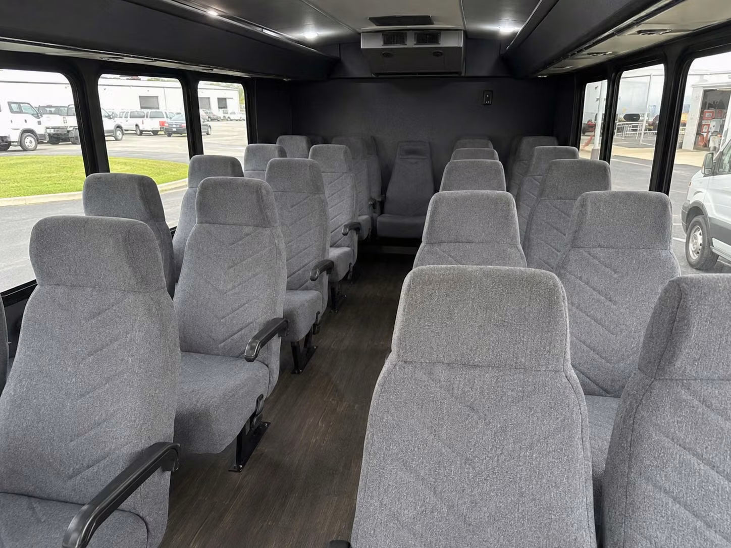 15 passenger minibus inside