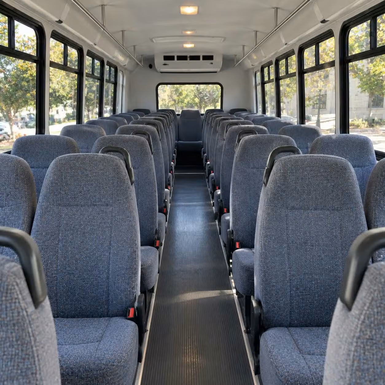 30 passenger minibus inside