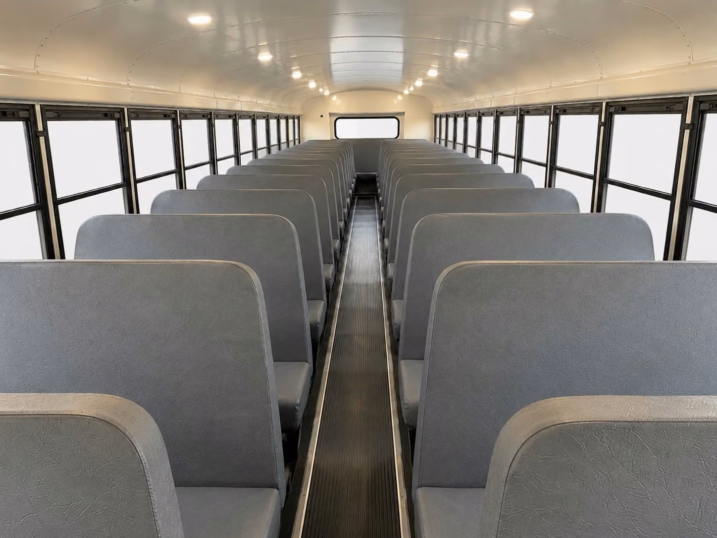 school bus interior