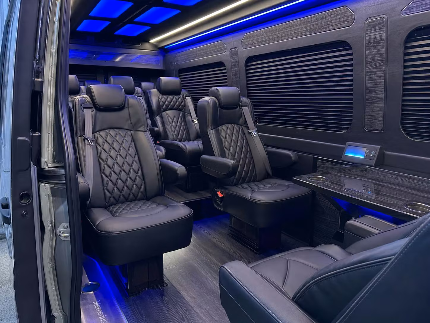sprinter van transportation for groups and events across macon